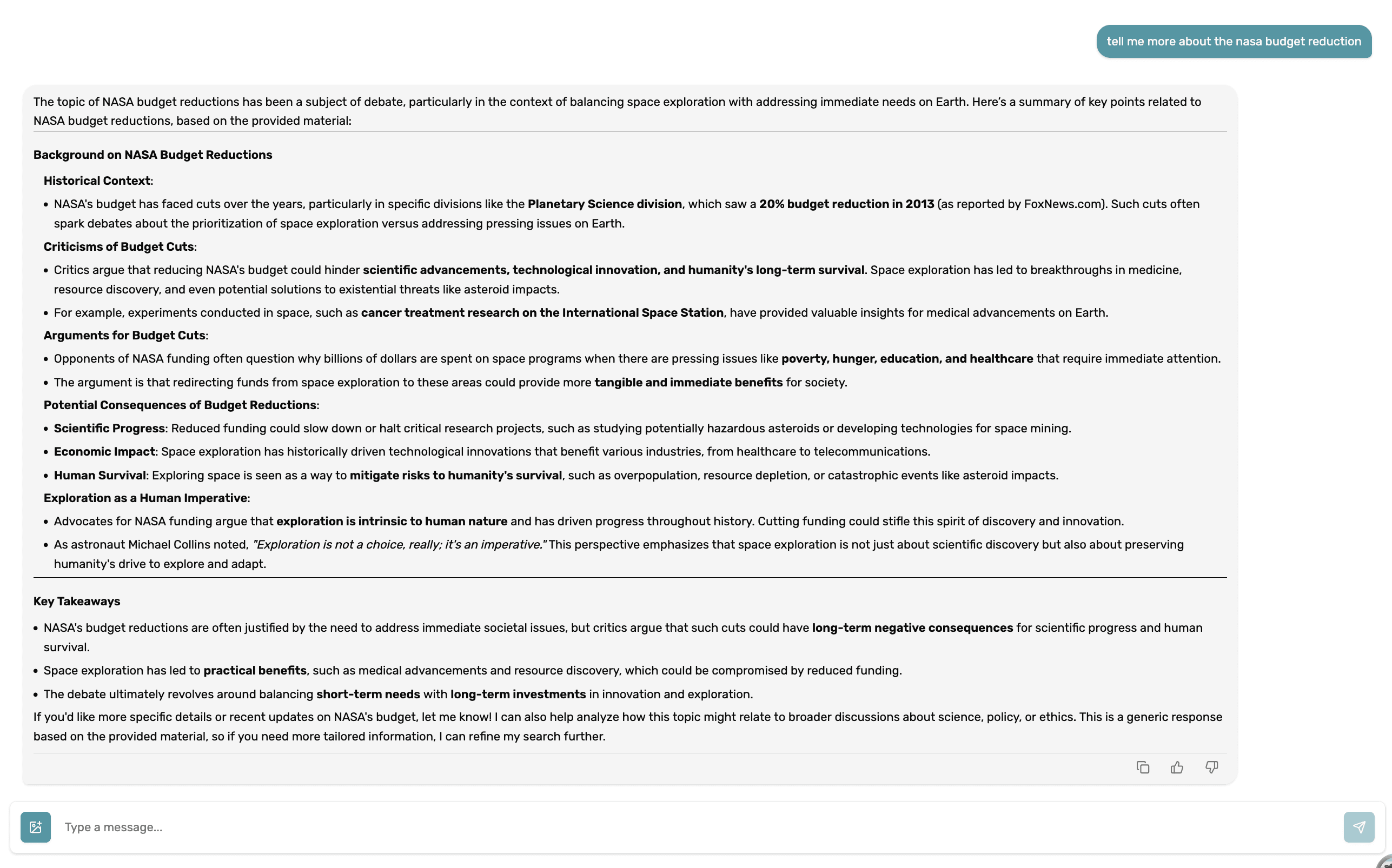 Context Demonstrated