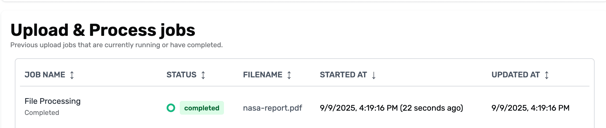 Teacher Upload a NASA Report